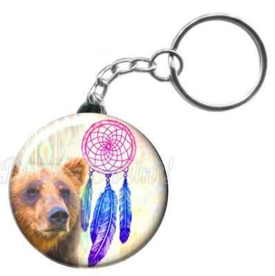 Porte-clés Dreamcatcher amérindien