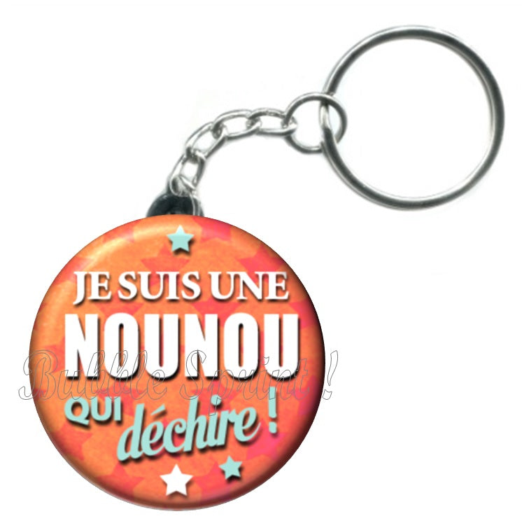 Porte-clés Nounou