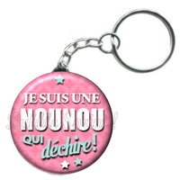 Porte-clés Nounou