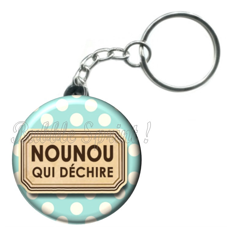Porte-clés Nounou