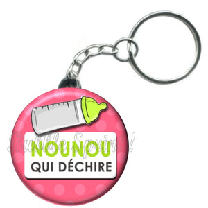 Porte-clés Nounou