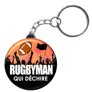 Porte-clés Rugbyman