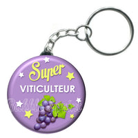 Porte-clés Viticulteur