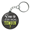 Porte-clés Témoin de mariage