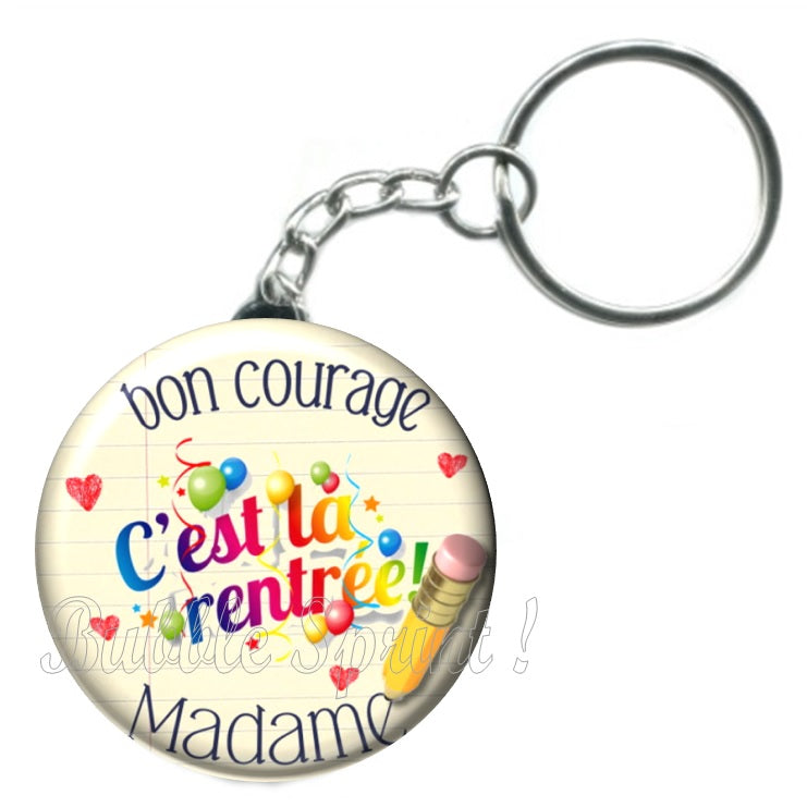 Porte-clés Maîtresse