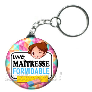 Porte-clés Maîtresse