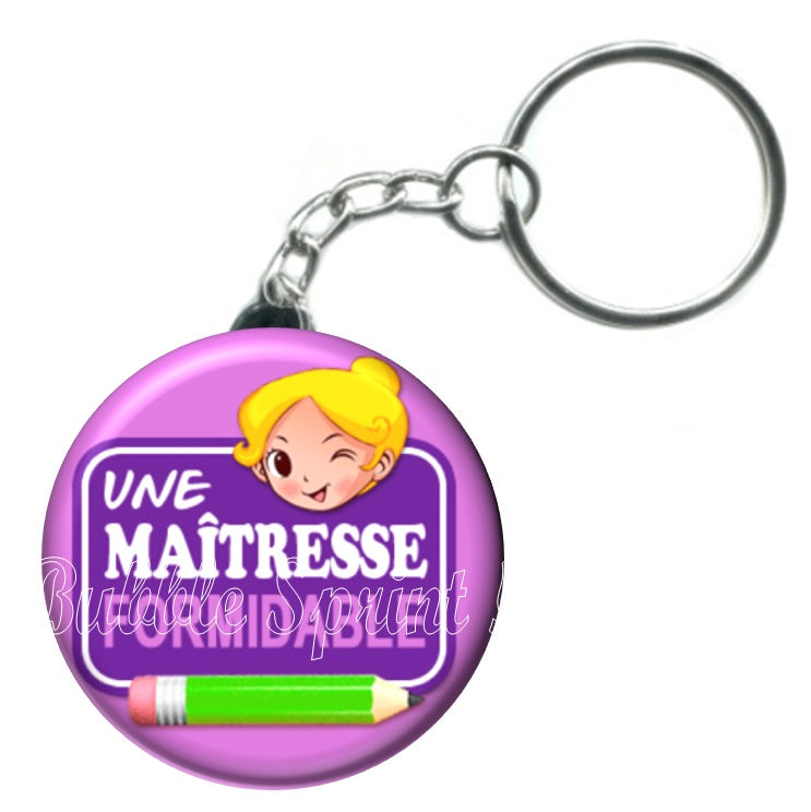 Porte-clés Maîtresse