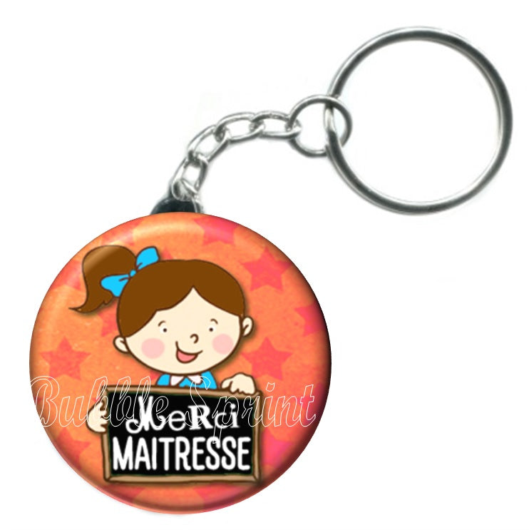 Porte-clés Maîtresse