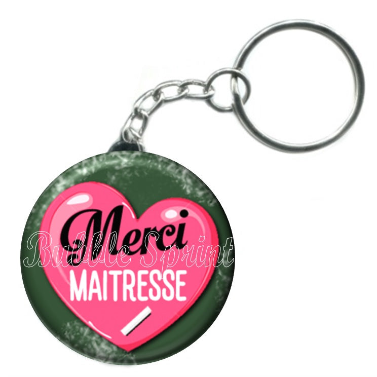 Porte-clés Maîtresse
