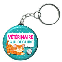 Porte-clés Vétérinaire