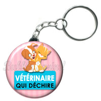 Porte-clés Vétérinaire