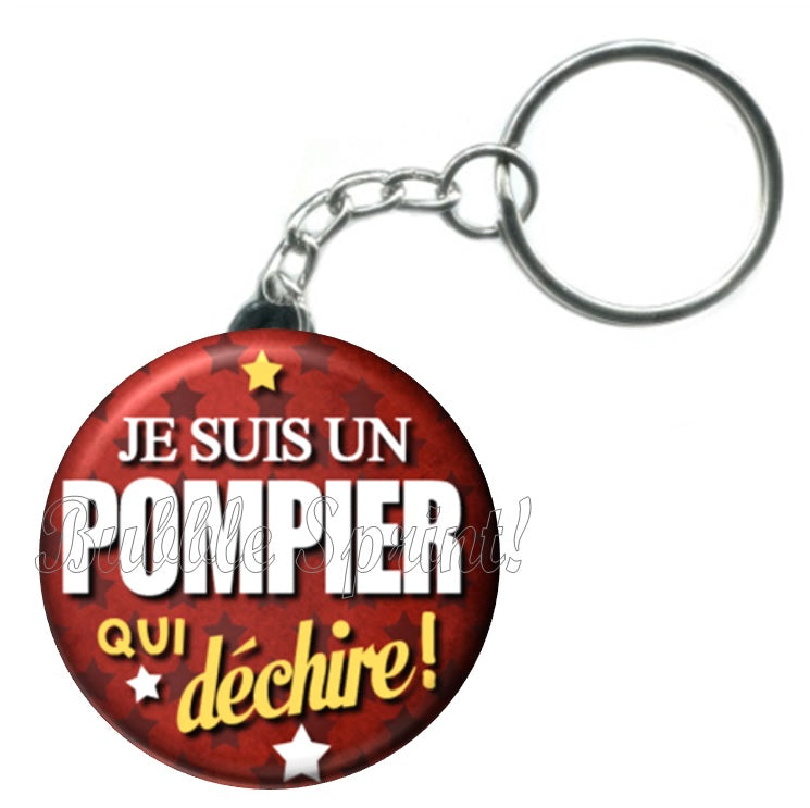 Porte-clés Pompier