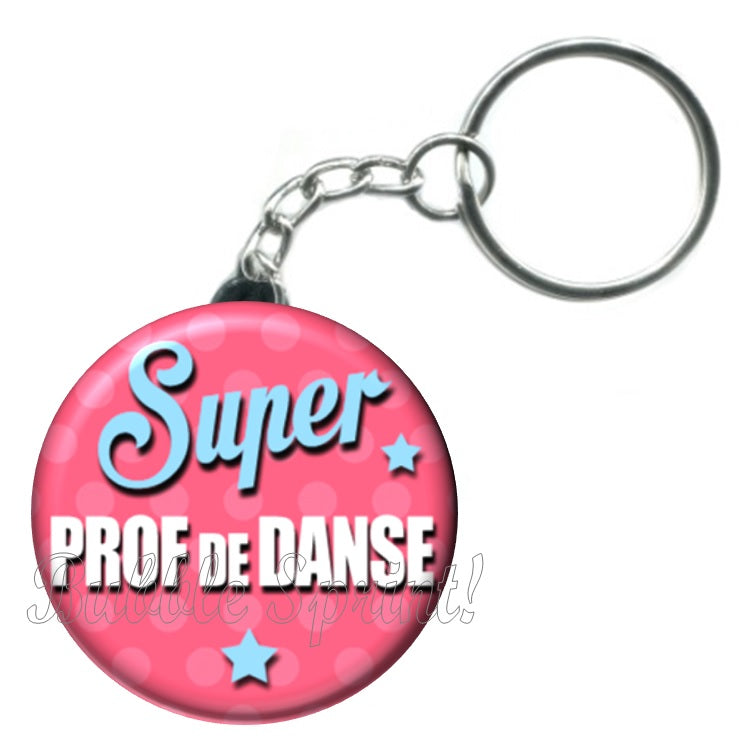 Porte-clés Prof de danse