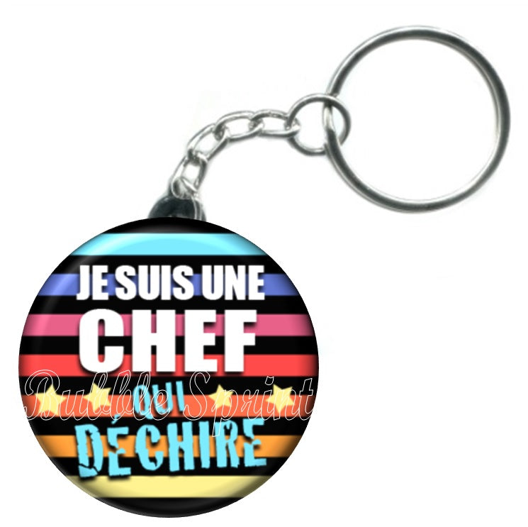 Porte-clés Chef