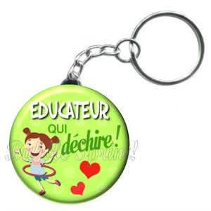 Porte-clés Educateur