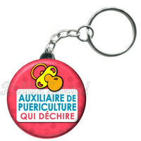 Porte-clés Auxiliaire de puériculture