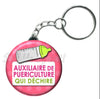 Porte-clés Auxiliaire de puériculture