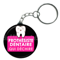 Porte-clés Prothésiste dentaire