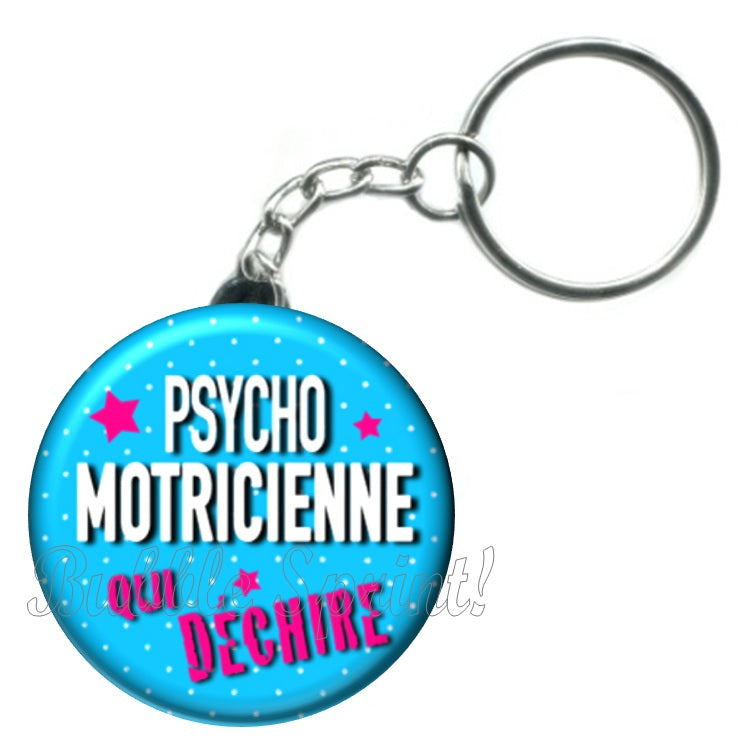 Porte-clés Psychomotricienne