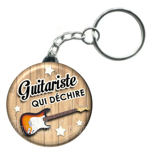 Porte-clés Guitariste