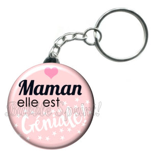 Porte-clés Maman