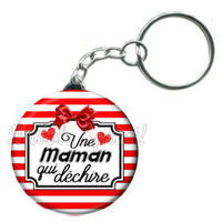 Porte-clés Maman