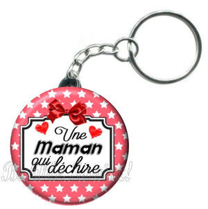 Porte-clés Maman
