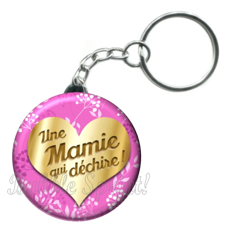 Porte-clés Mamie