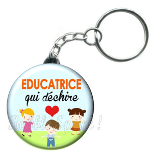 Porte-clés Educatrice