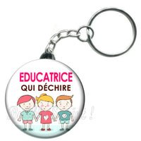 Porte-clés Educatrice