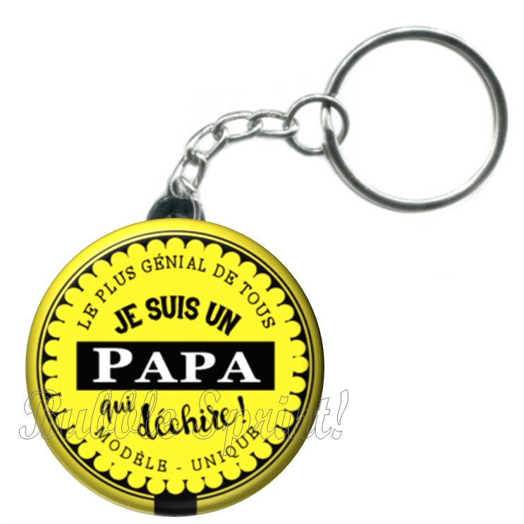 Porte-clés Papa
