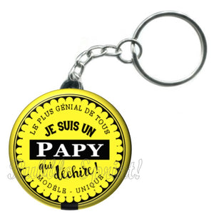 Porte-clés Papy