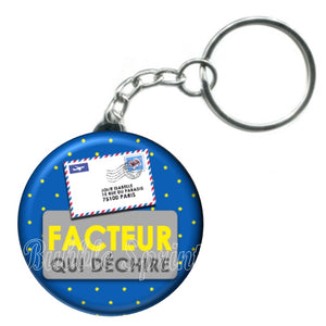 Porte-clés Facteur