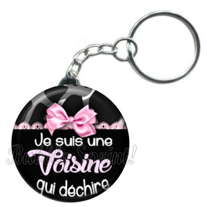 Porte-clés Voisine