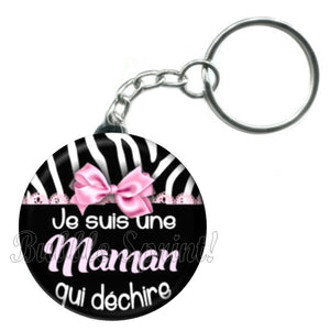 Porte-clés Maman
