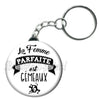 Porte-clés zodiaque, La femme parfaite est Gemeaux