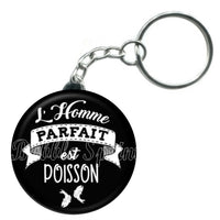 Porte-clés zodiaque, L'homme parfait est Poisson