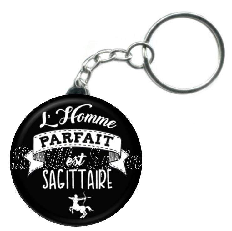 Porte-clés zodiaque, L'homme parfait est Sagittaire