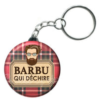 Porte-clés Barbu